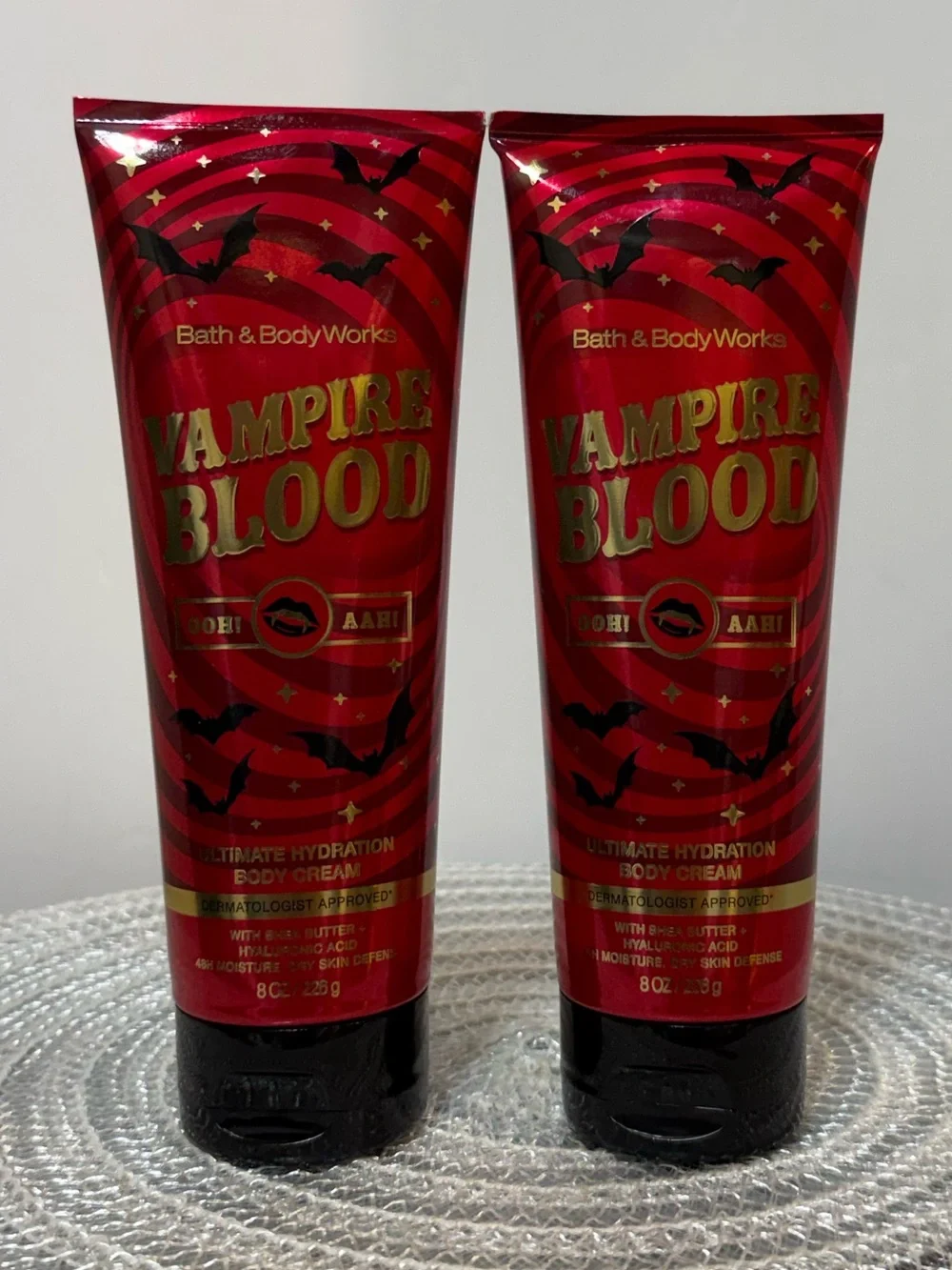 BBW Vampire Blood Body Cream Set of 2 NWT